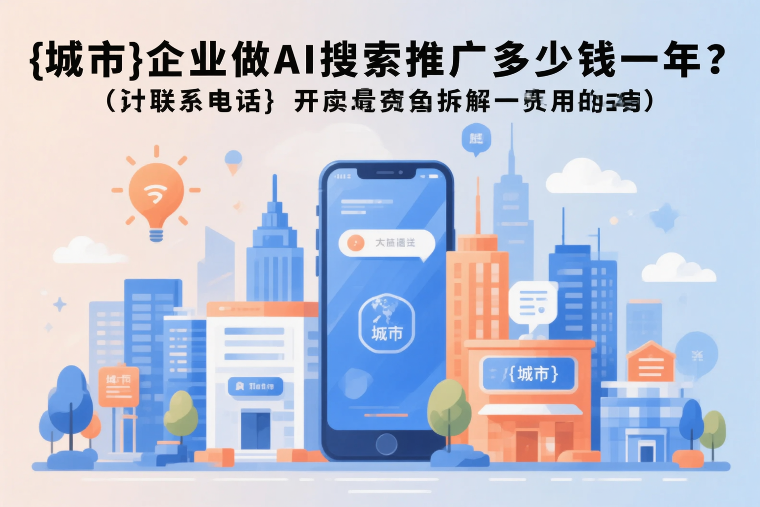 甘孜企业做AI搜索推广多少钱一年？真实费用拆解