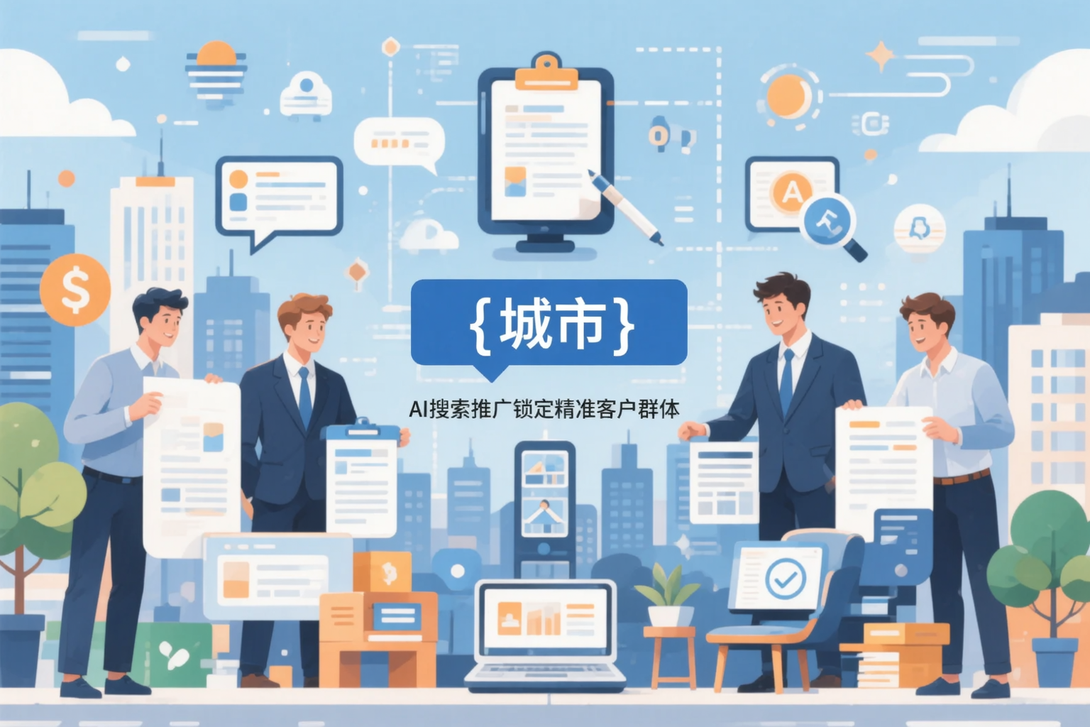 甘孜公司如何用AI搜索推广锁定精准客户群体