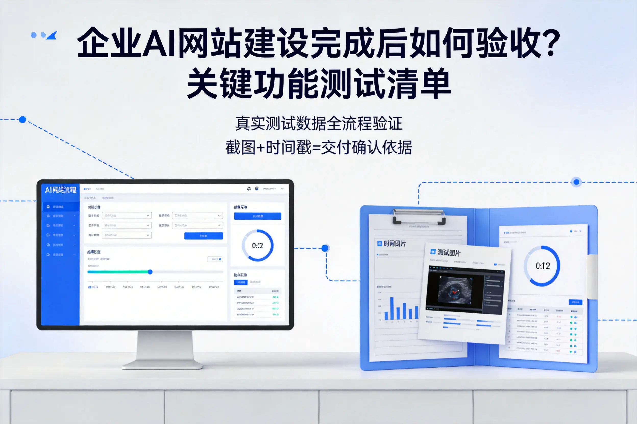 甘孜企业AI网站建设完成后如何验收？关键功能测试清单
