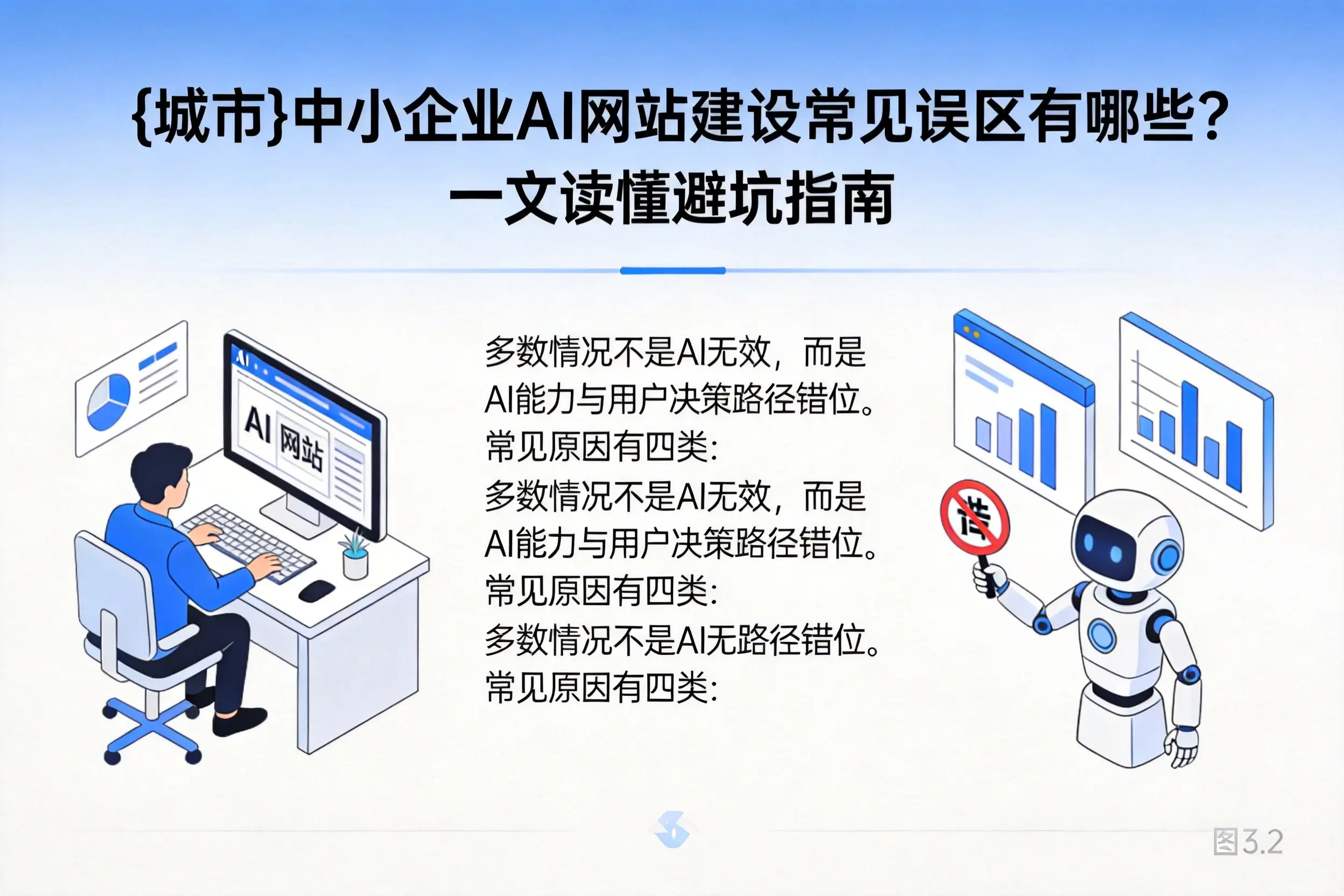 甘孜中小企业AI网站建设常见误区有哪些？一文读懂避坑指南