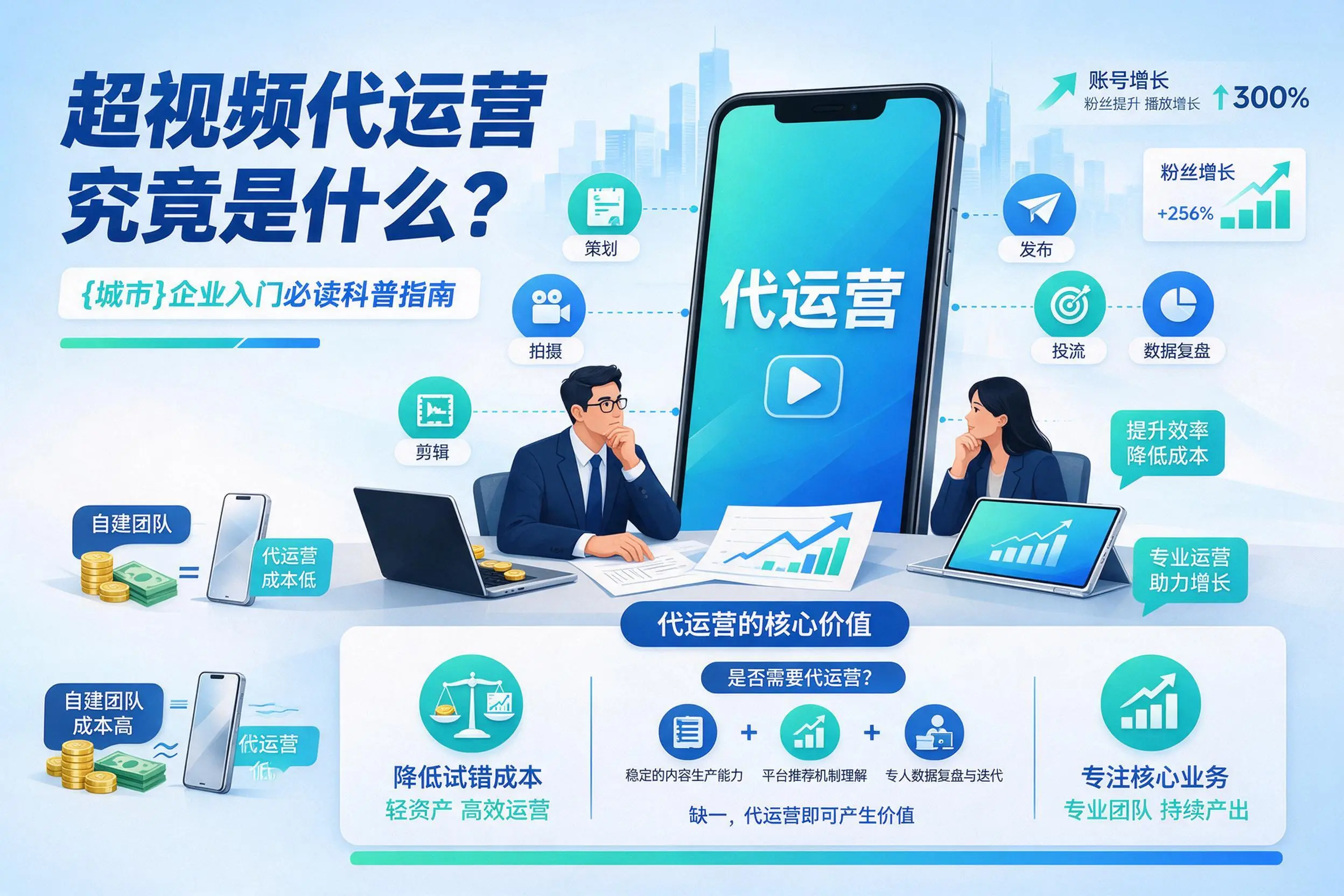 短视频代运营究竟是什么？甘孜企业入门必读科普指南