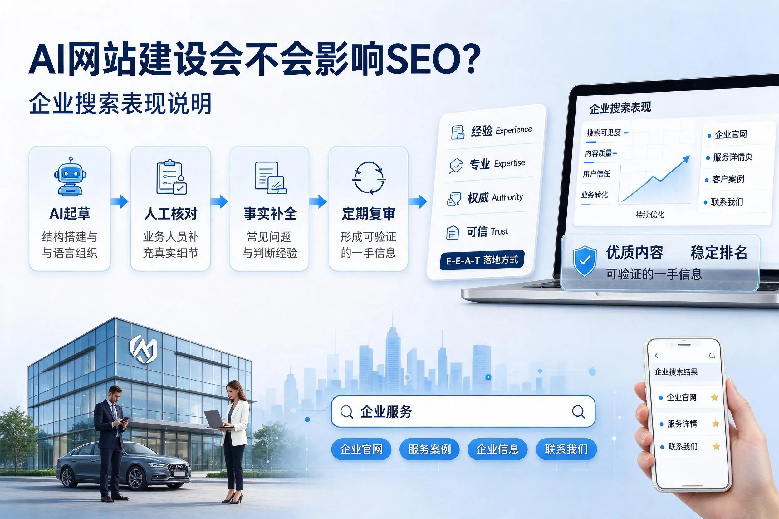 AI网站建设会不会影响SEO？甘孜企业搜索表现说明