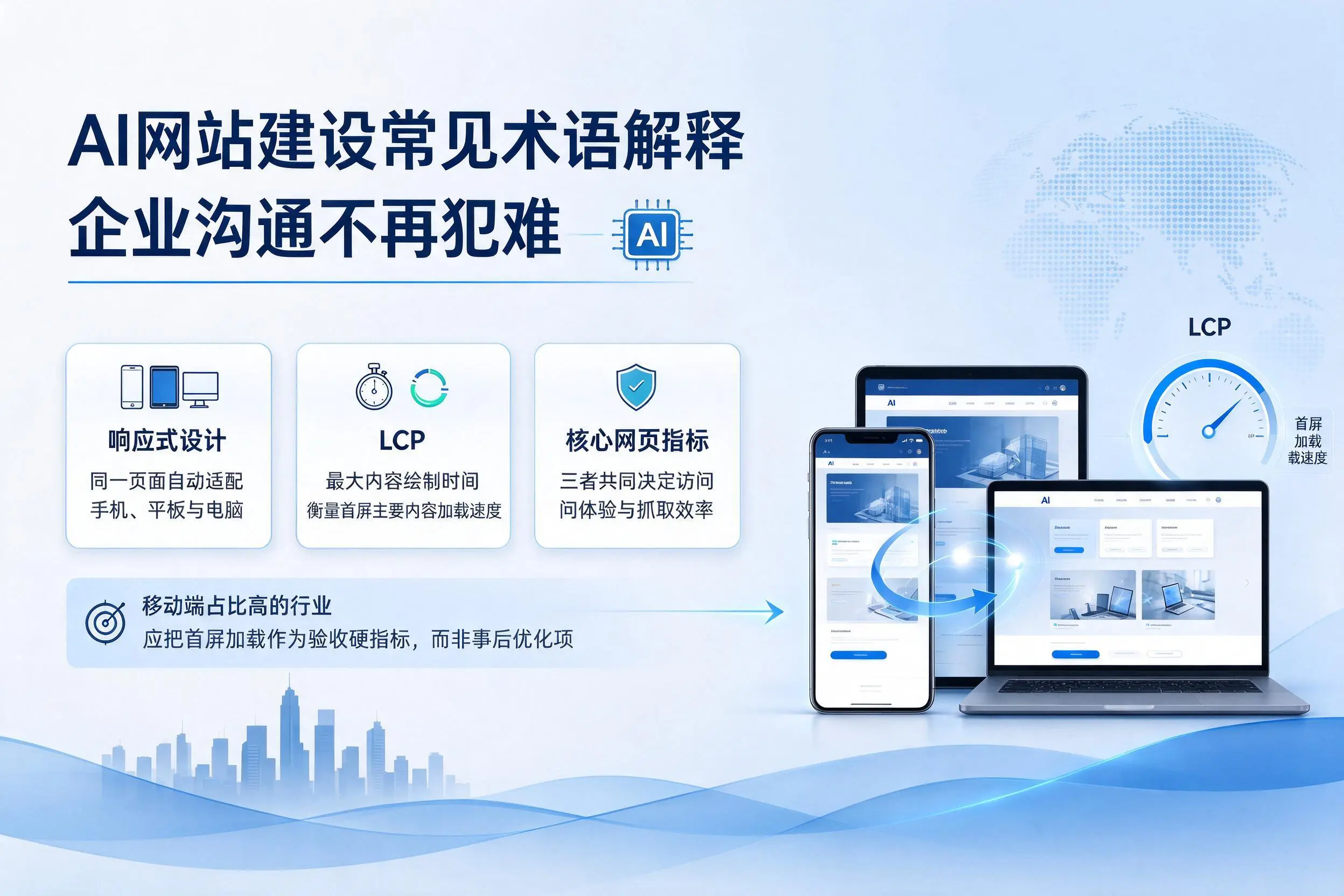 AI网站建设常见术语解释,甘孜企业沟通不再犯难